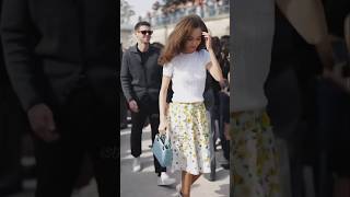 Nico Parker at Paris Fashion Week for Christian Dior's Womenswear Collection of Spring/Summer 2026