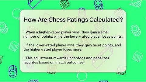How Are Chess Ratings Calculated? - The Documentary Reel