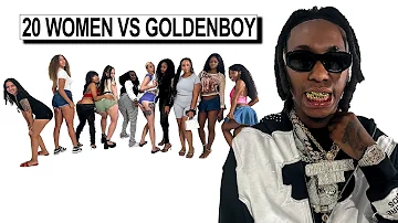 20 WOMEN VS 1 RAPPER: GOLDENBOY COUNTUP