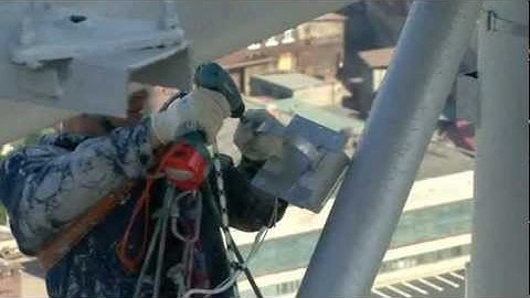 Pfannenberg - Illumination of the TV Tower and the Trinity Bridge in St. Petersburg