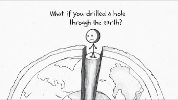 What if you drilled a hole through the Earth and jumped in?