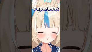 Would you like to see Saba's PAPERBOAT??! 🐟