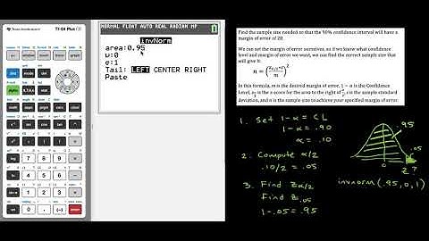 Module 8 Necessary Sample Size Example: Video #6