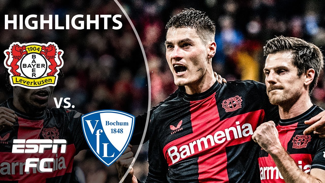 UNBEATEN STREAK CONTINUES 😤 Bayer Leverkusen vs. VfL Bochum ...