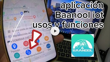 BAANOOL iot aplicación del gps tracker coban | uso y funciones actualizadas | tutorial completo A24
