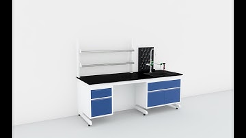 C-Frame Lab Island Bench Installation Guidance (Angle iron)