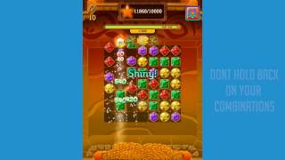 Maya's Gold - Ruby Match 3 - Gameplay video screenshot 1