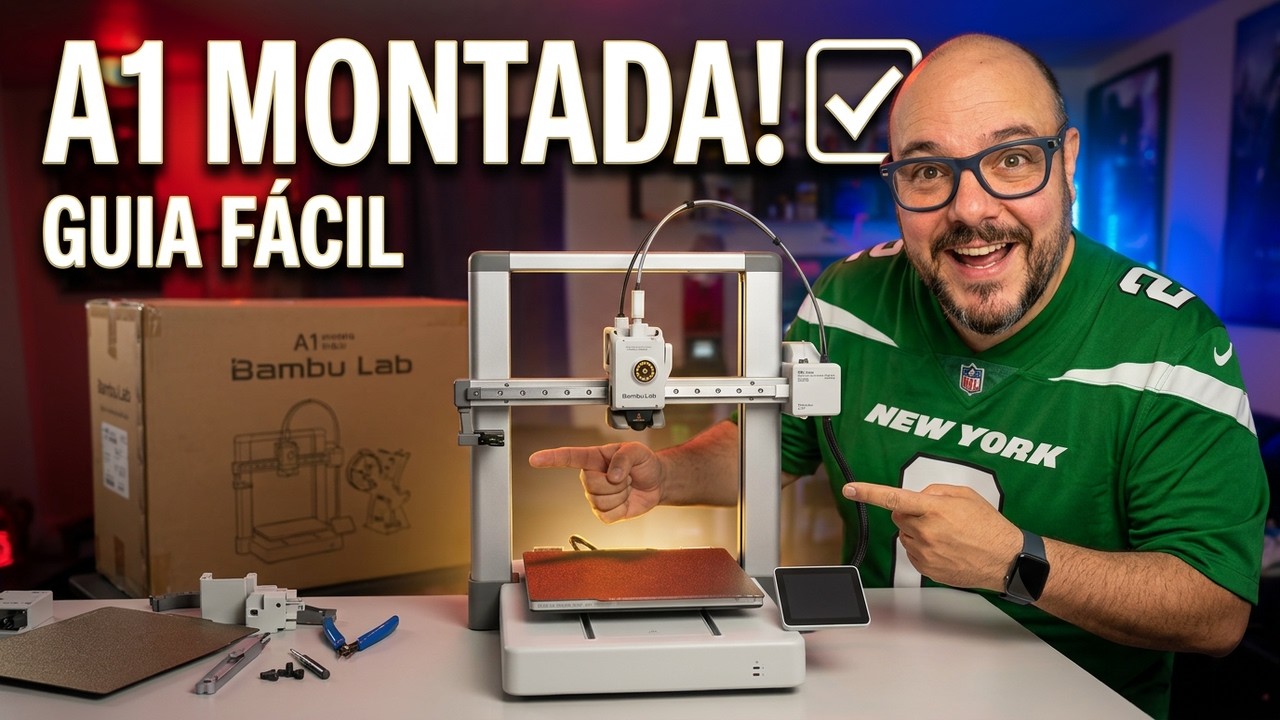 Guia Definitivo: Montagem da Bambu Lab A1 3D Printer - YouTube