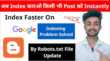 Indexed though blocked by robots.txt problem fix in blogger | Index blogger website by robots.txt |