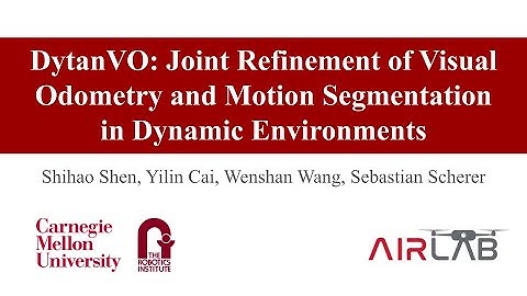 DytanVO: Joint Refinement of Visual Odometry and Motion Segmentation in Dynamic Environments