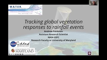 Tracking global vegetation responses to rainfall events by Andrew Feldman