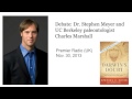 Le dr meyer dbat du palontologue charles marshall sur premier radio