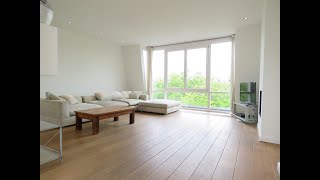 For rent: Nassaukade 155-3. Penthouse, 3 bedrooms, 2 bathroom. Fully furnished, 140m2, 2 balconies!