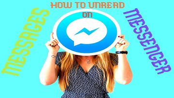 how to unread messages on messenger 2019!! (EASY WAY)