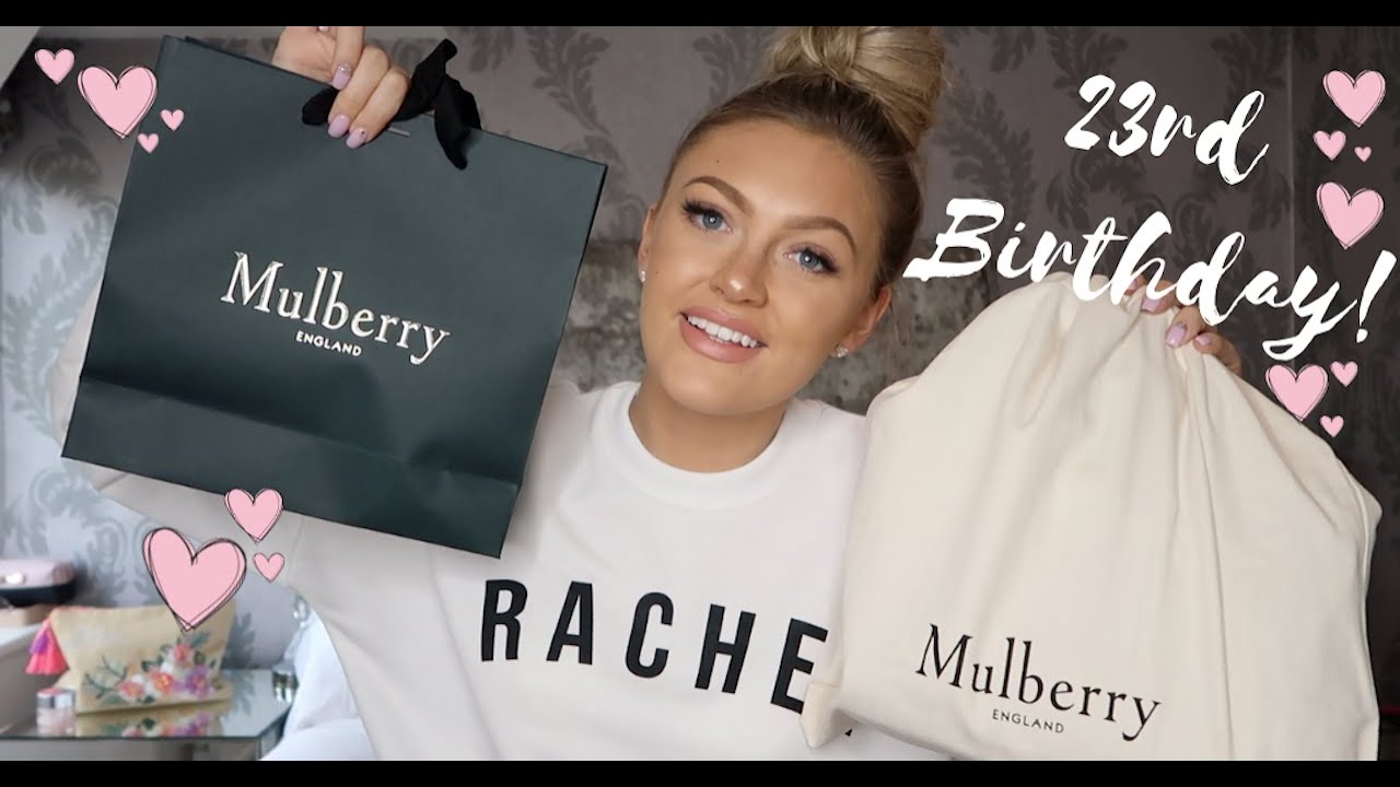 WHAT I GOT FOR MY 23RD BIRTHDAY?!!! | MULBERRY UNBOXING!!