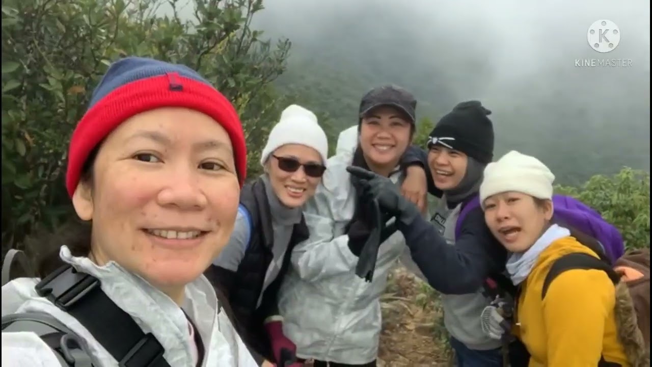 CNY2022 Hiking Adventure at Ma On Shan Country Trail on a Rainy Day