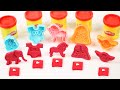 Learn Red Color For Kids With Play Doh + More Fun Videos