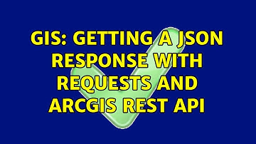 GIS: Getting a JSON response with requests and ArcGIS REST API