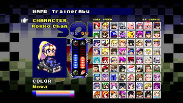 【SRB2 Kart】 Rokko Chan ⚡ Retro heroine online kart racing gameplay