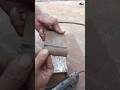 welding technique plate bar to thin pipe #welding #welder #shortvideo #shorts