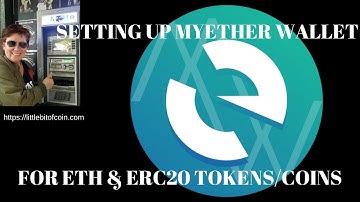 SETTING UP MYETHER WALLET FOR STORING ERC 20 COINS/TOKENS !