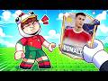 J'ai Tiré la CARTE de FOOTBALL la plus RARE sur ROBLOX ! Spin a Soccer Card !