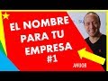 Como ELEGIR el MEJOR nombre DE MARCA para tu EMPRESA o PRODUCTO  | EMPRENDIENDO | ESCOGER NOMBRE