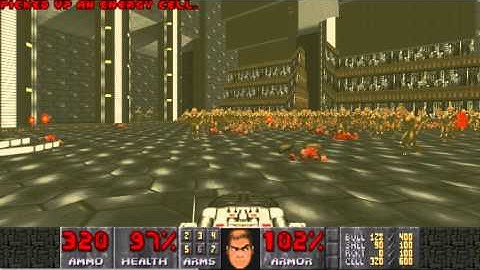 (Doom 2) Dark Tartarus Map 01 "Arch Bridge" UV-Max in 3:23