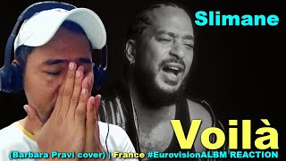 Slimane - Voilà (Barbara Pravi cover) | France 🇫🇷 | #EurovisionALBM REACTION
