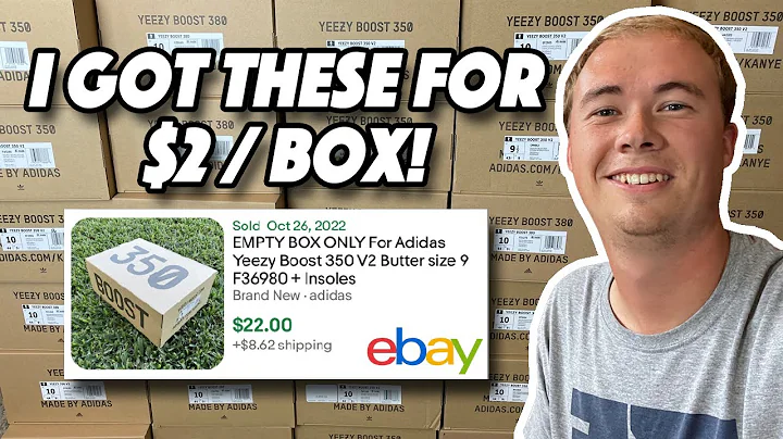 Make Money Selling Empty Yeezy Shoeboxes on eBay!