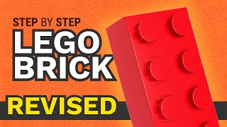 How to 3D Model a Lego Brick - Learn Autodesk Fusion 360 in 30 Days: Day #1 (REVISED)