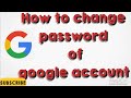 How to change password of google account  azaa media 