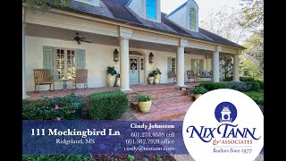 111 Mockingbird Ln,  Ridgeland, MS 39157