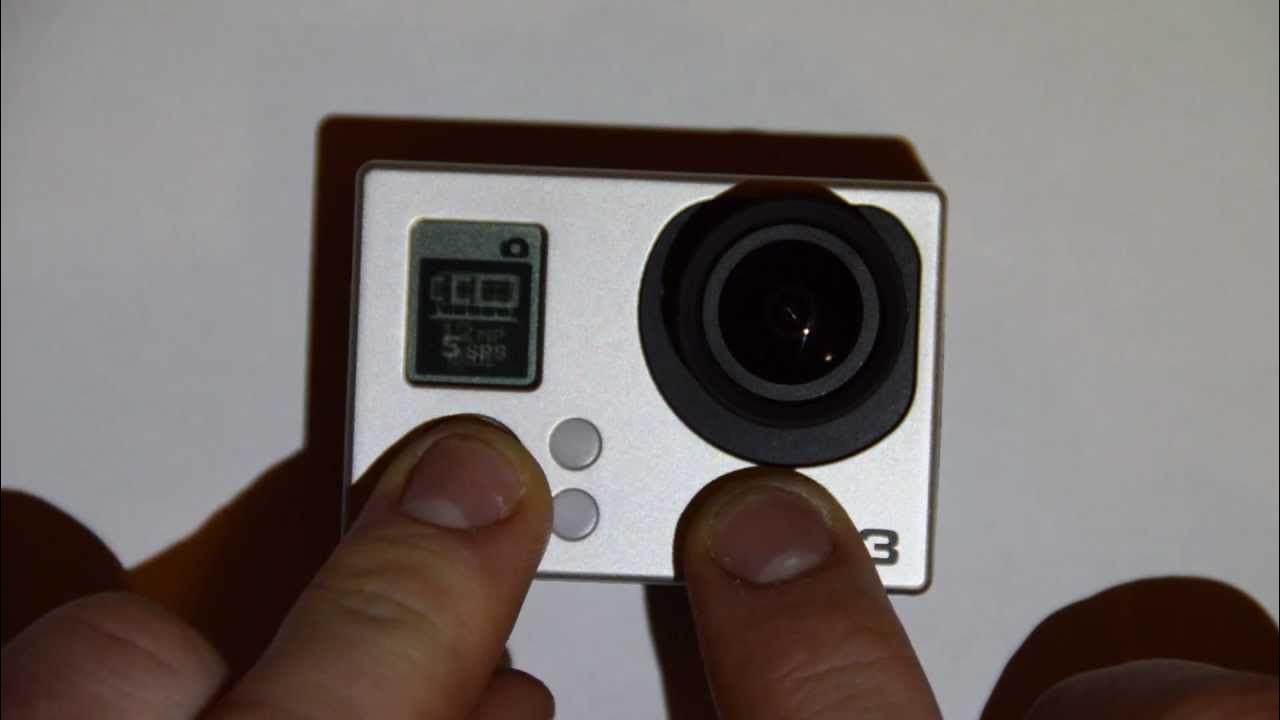 Как сбросить gopro 3