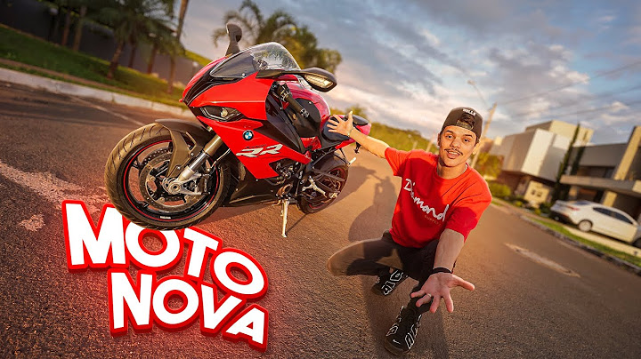 ESSA É MINHA MOTO NOVA