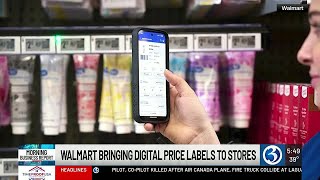 MORNING BUSINESS REPORT: Walmart to use digital price labels in all stores