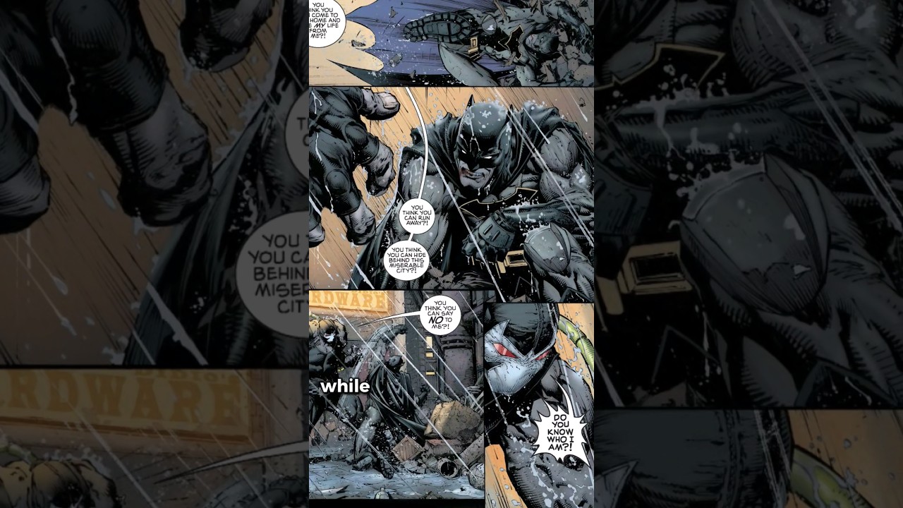 When Bane Brutally Beats Batman!!! 