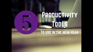 5 Apps to Boost Your Productivity in the New Year