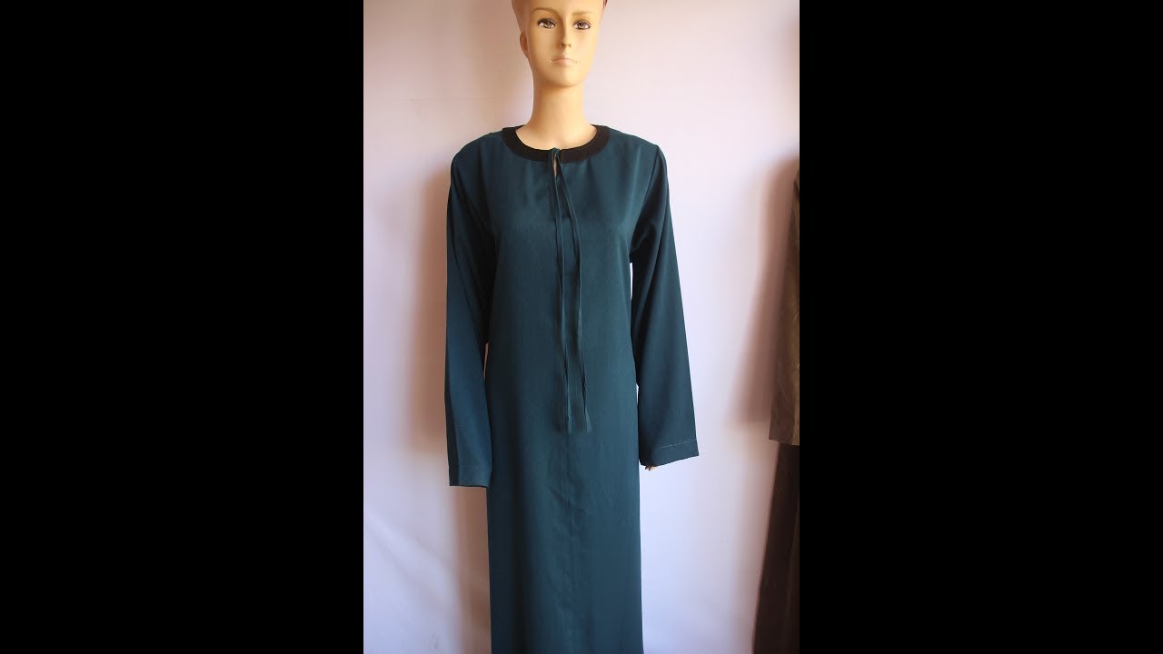 how to make abaya tutorial YouTube