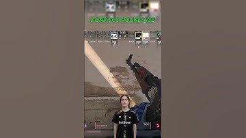 donk ace eco round  #cs2 #csgo #cs2overpass #gaming #esportscsgo #counterstrike #major #clutch