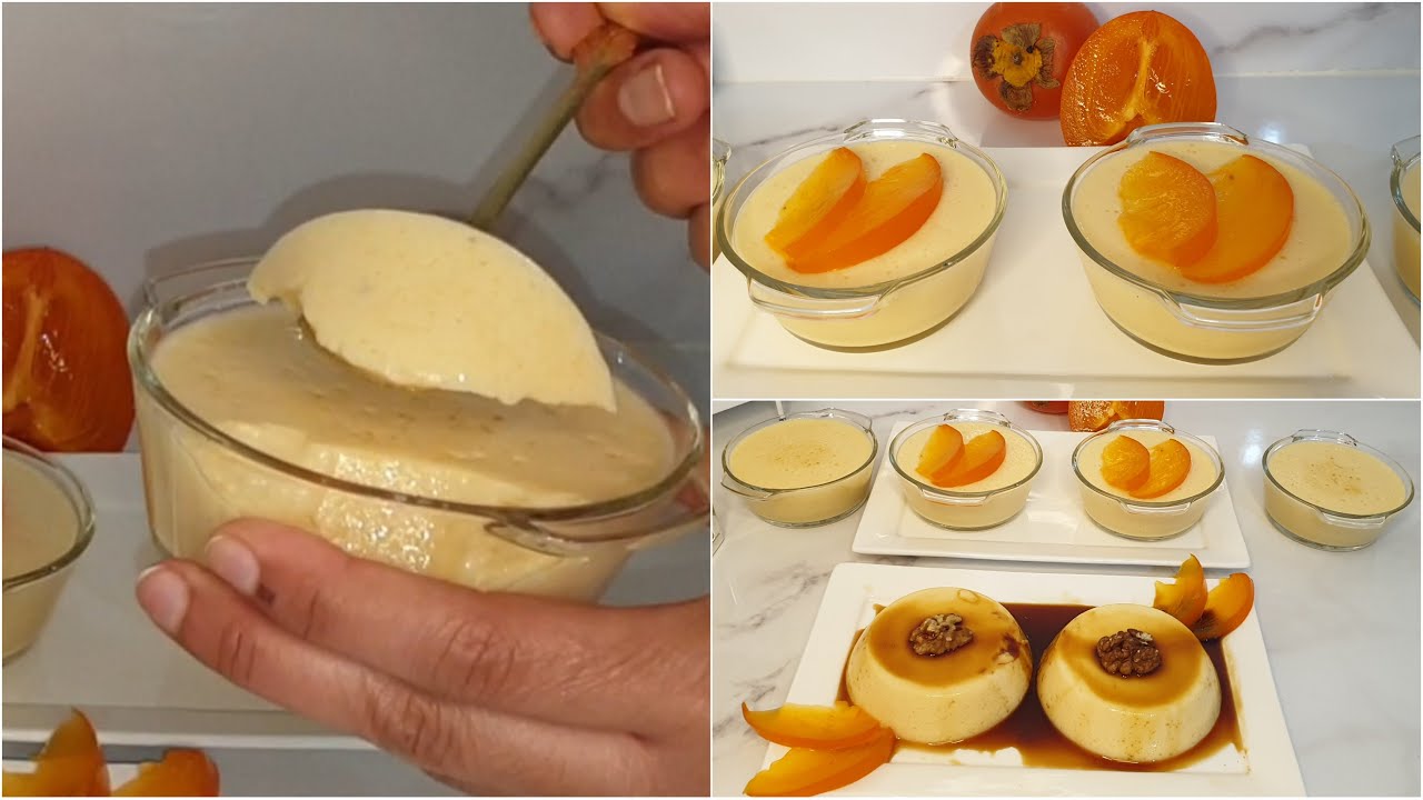 فلان طبيعي %100 بفاكهة الكاكي صحي سهل وسريع و لذيذ Persimmon