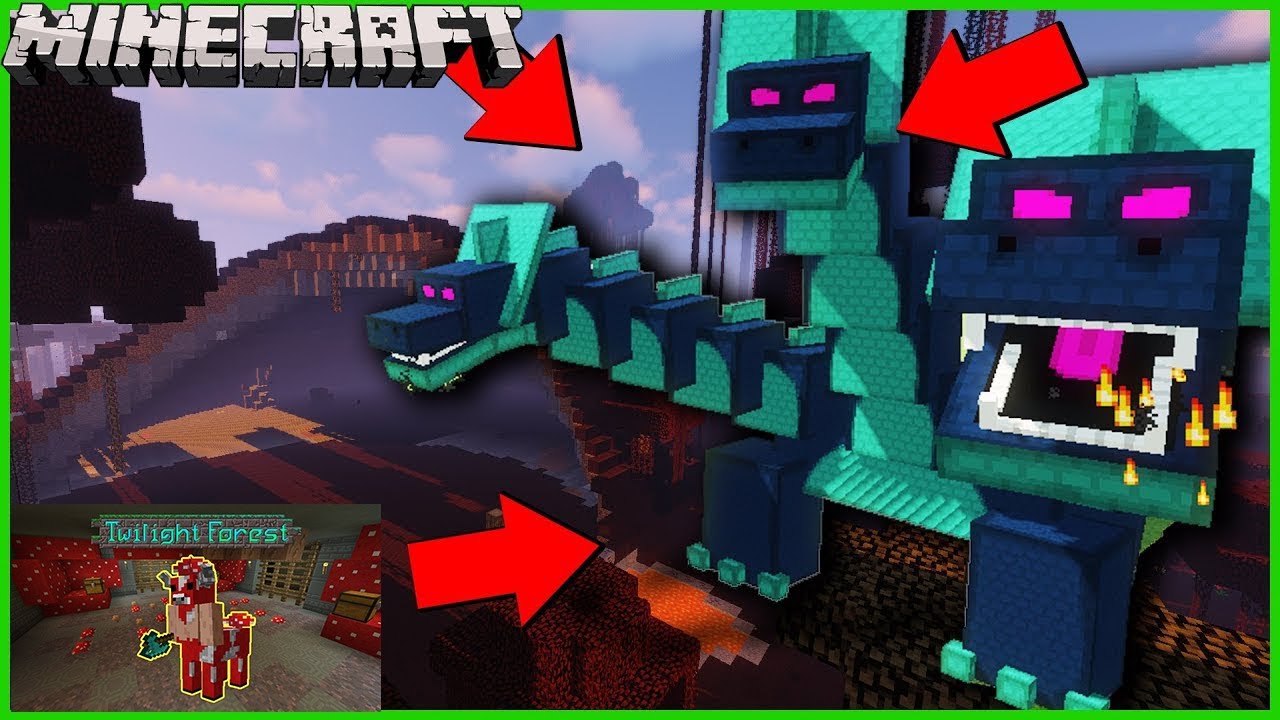 Minecraft Modée S2 #3 : Un Dragon a trois tête !? - YouTube