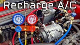 How to Recharge Your Car's AC System
