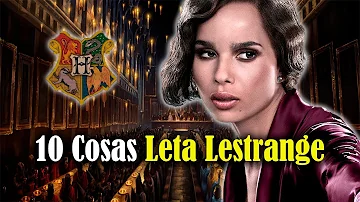 ¿Qué es Leta Lestrange para Bellatrix?