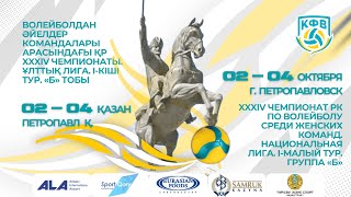 картинка: «Караганда» - «Актобе» | ЖЕНЩИНЫ | 1 малый тур. Группа Б. XXXIV ЧРК| Ұлттық/Нац лига | Петропавловск