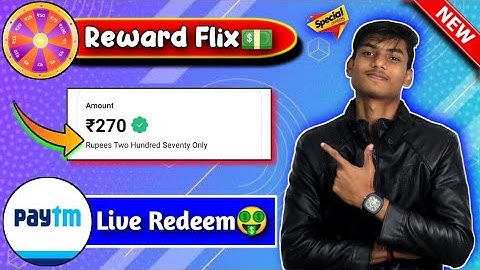 🤑 2022 Best Self Earning App | Reward Flix App | Reward Flix App Unlimited Spin Trick | New Loot!!