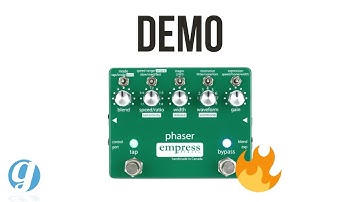 Empress Effects Phaser Pedal Demo (no talking) #empresseffects #guitarpedals #phaser #guitar