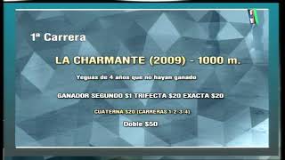 Carr.1 Premio: LA CHARMANTE (2009) 25-08-2022