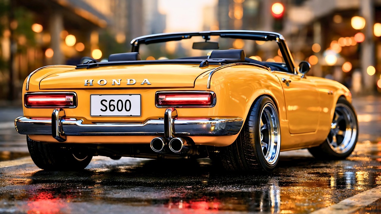 2026 Honda S600 Roadster Is Back! The Legendary Classic Returns in Stunning Style