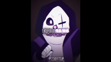 Epic sans (Epictale) vs Underverse #shorts #1v1 #sans #vssans #underverse